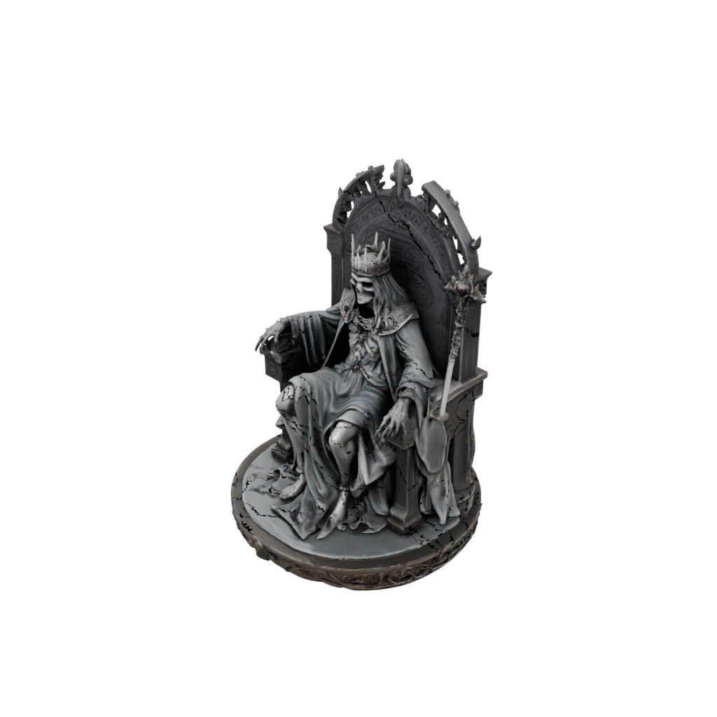 Jumbo Lich On Throne