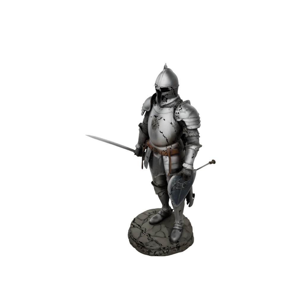 Jumbo Medieval Knight Statue