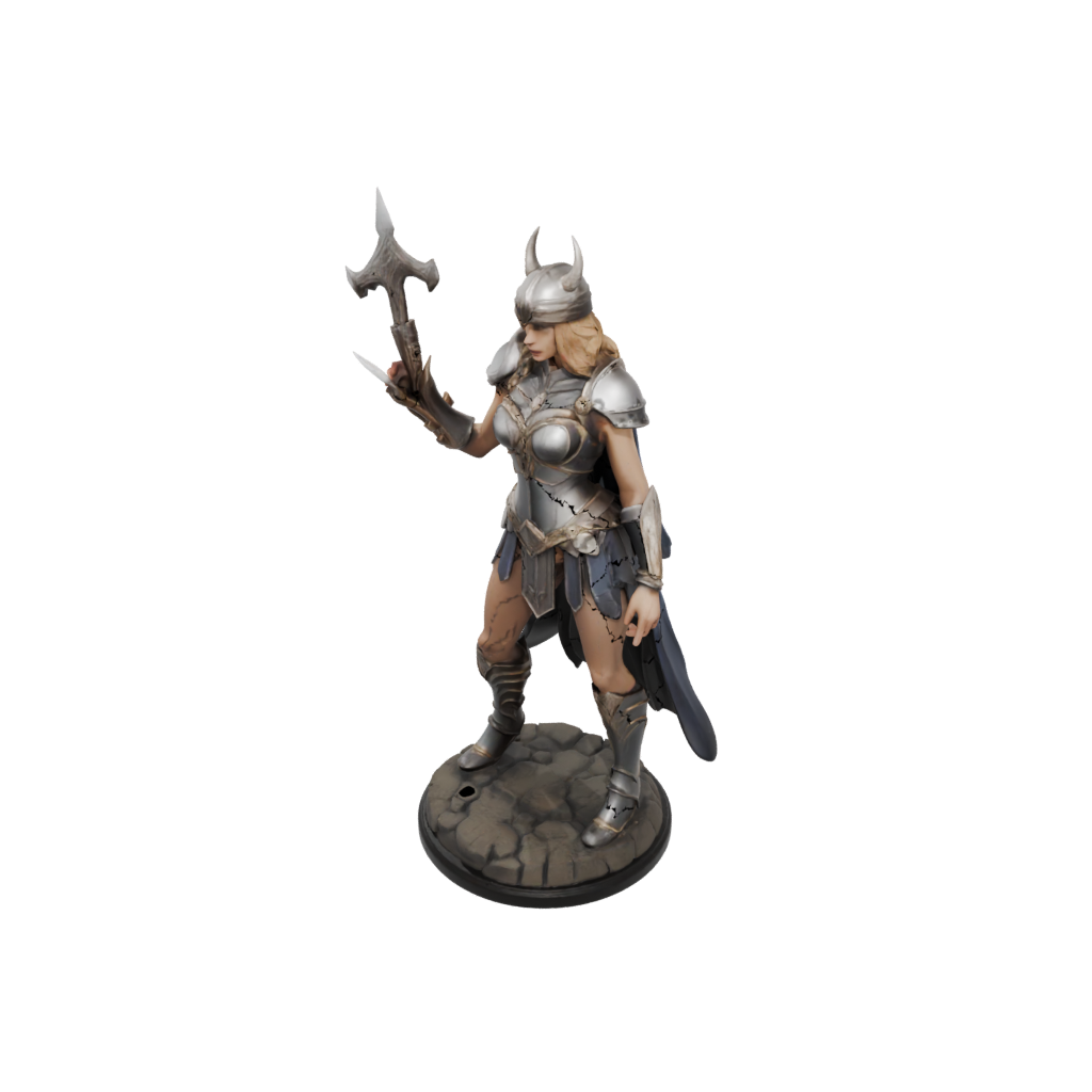 Jumbo Valkyrie Warrior Figure