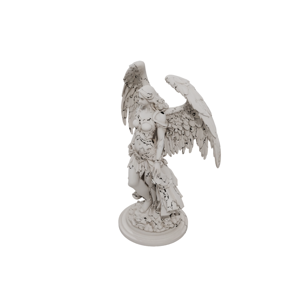 Jumbo Relief Celestial Angel Warrior
