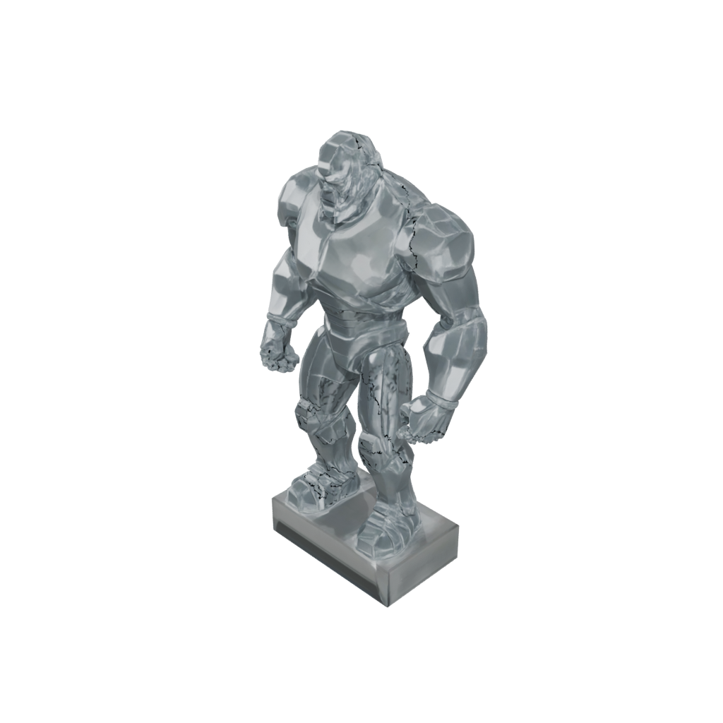 Jumbo Relief Crystal Golem