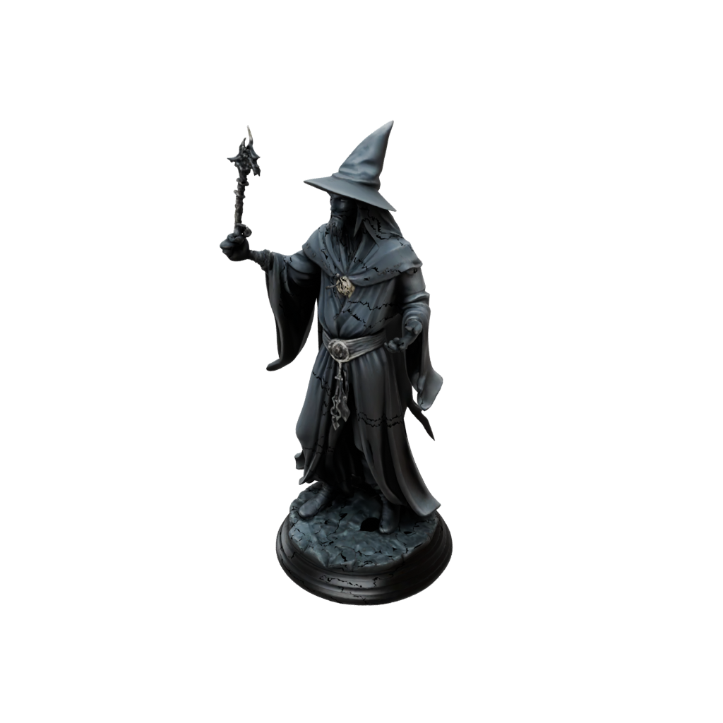 Jumbo Relief Dark Sorcerer Figurine