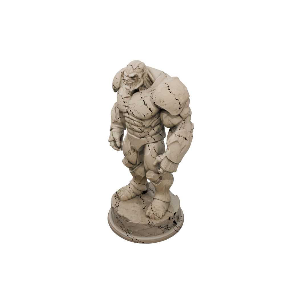 Jumbo Relief Earth Golem Colossus