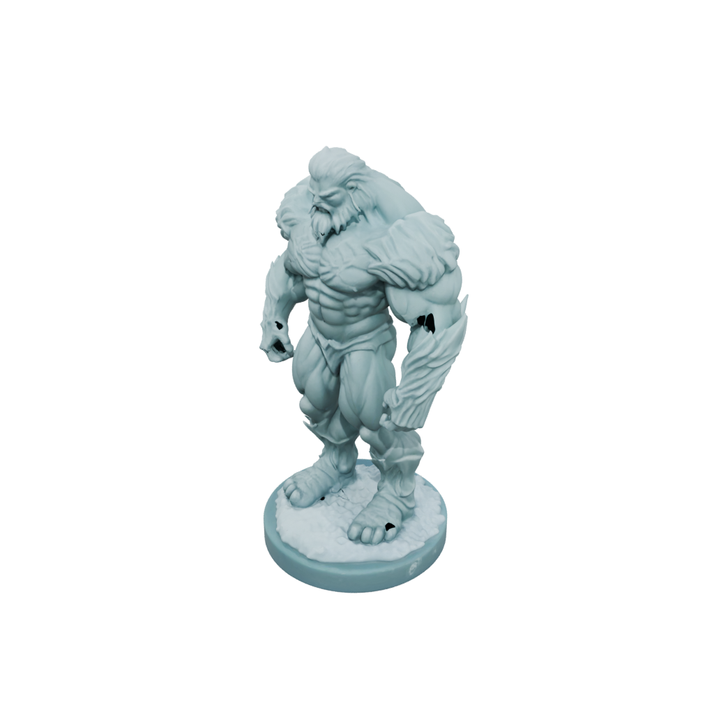 Jumbo Relief Ice Elemental Titan