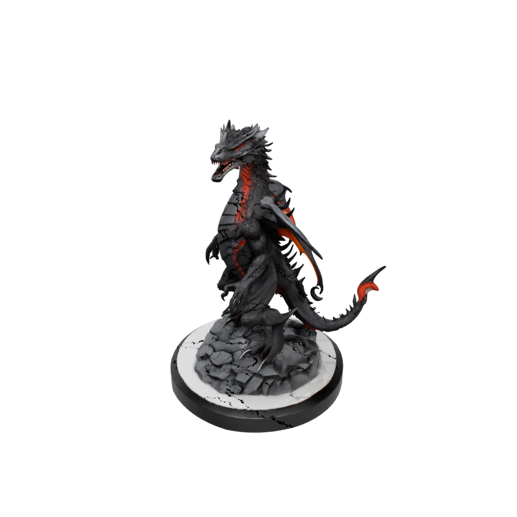 Jumbo Relief Lava Drake