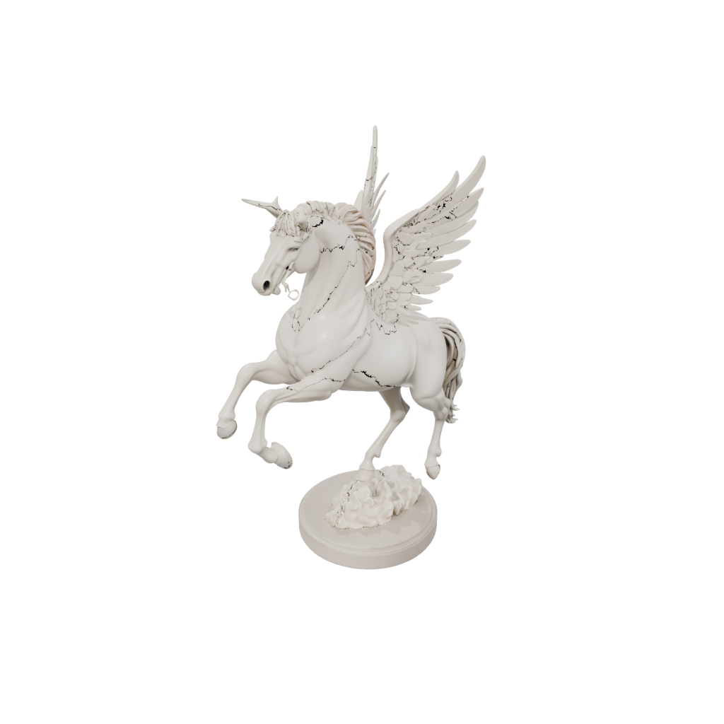 Jumbo Relief Pegasus Rearing
