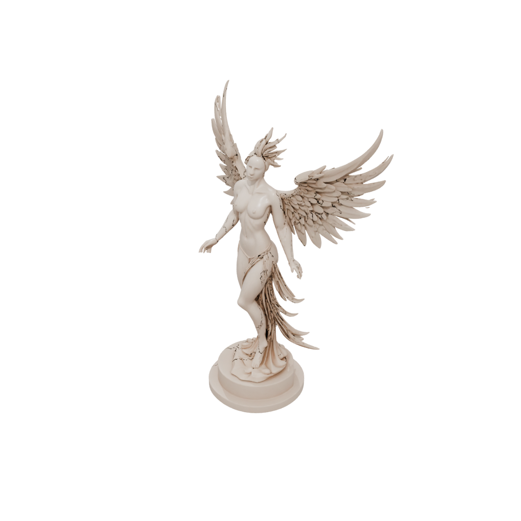 Jumbo Relief Phoenix Rising Sculpture