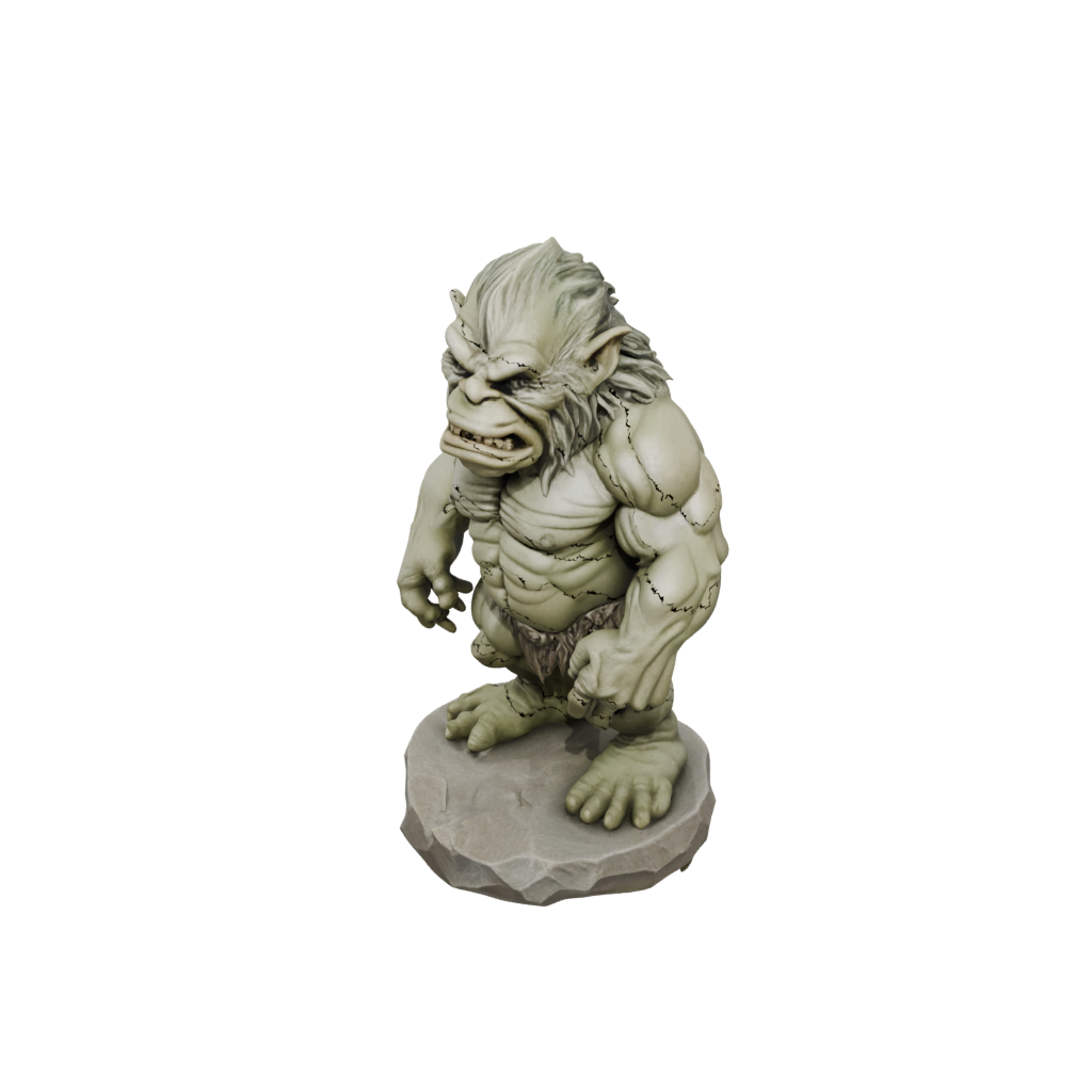 Jumbo Relief Rock Troll