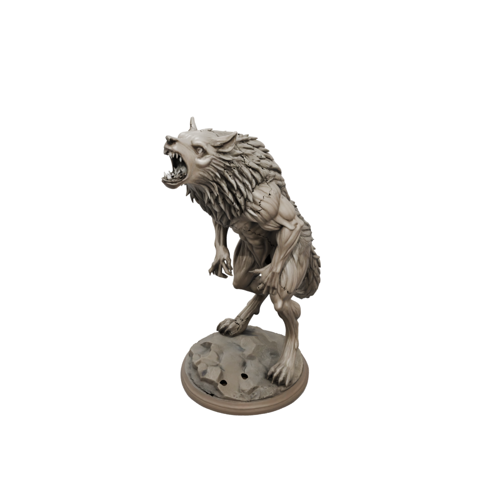 Jumbo Relief Werewolf Mid-Howl