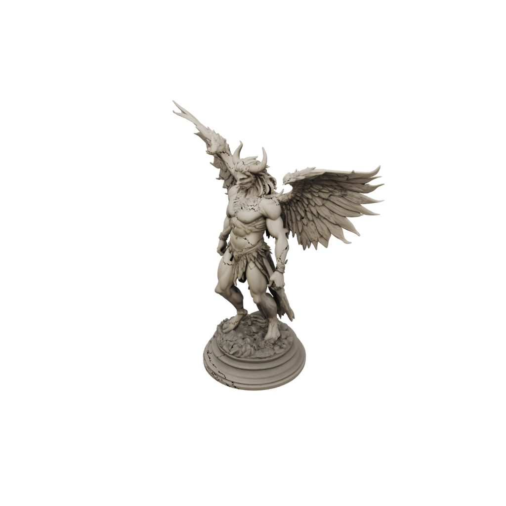 Jumbo Relief Winged Demon Lord