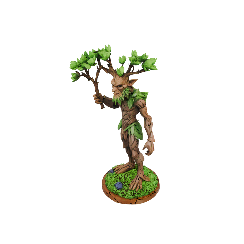 Low-Poly Scene Treant Elder