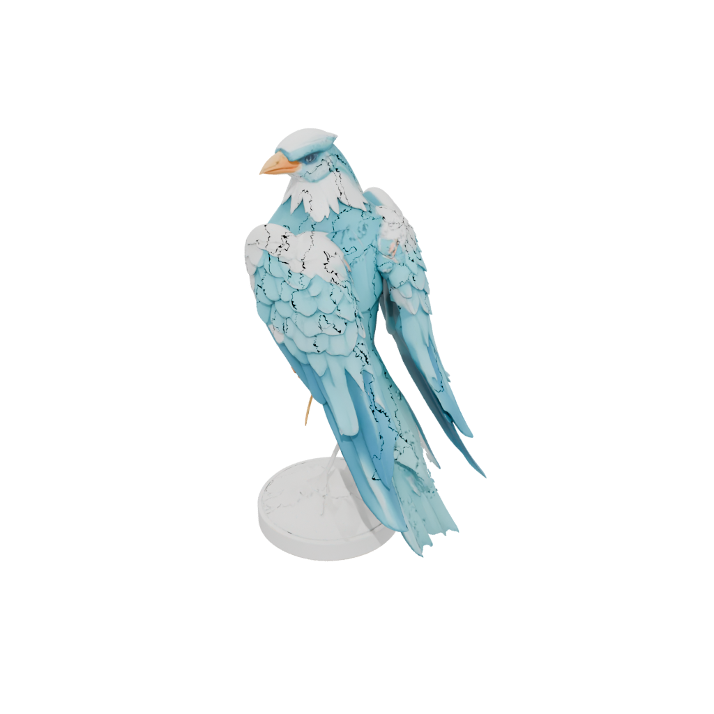 Low-Poly Thunderbird