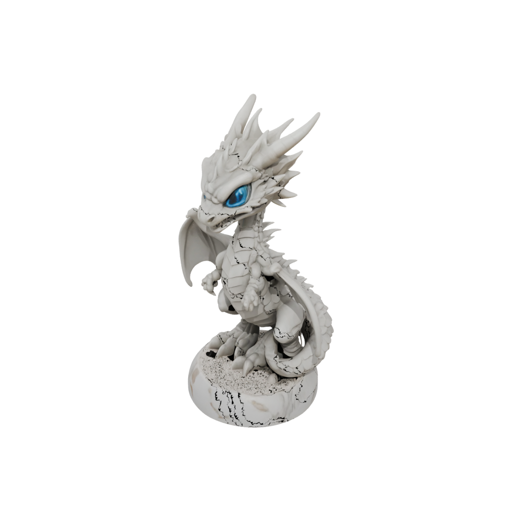 Marble Chibi Sand Wyrm
