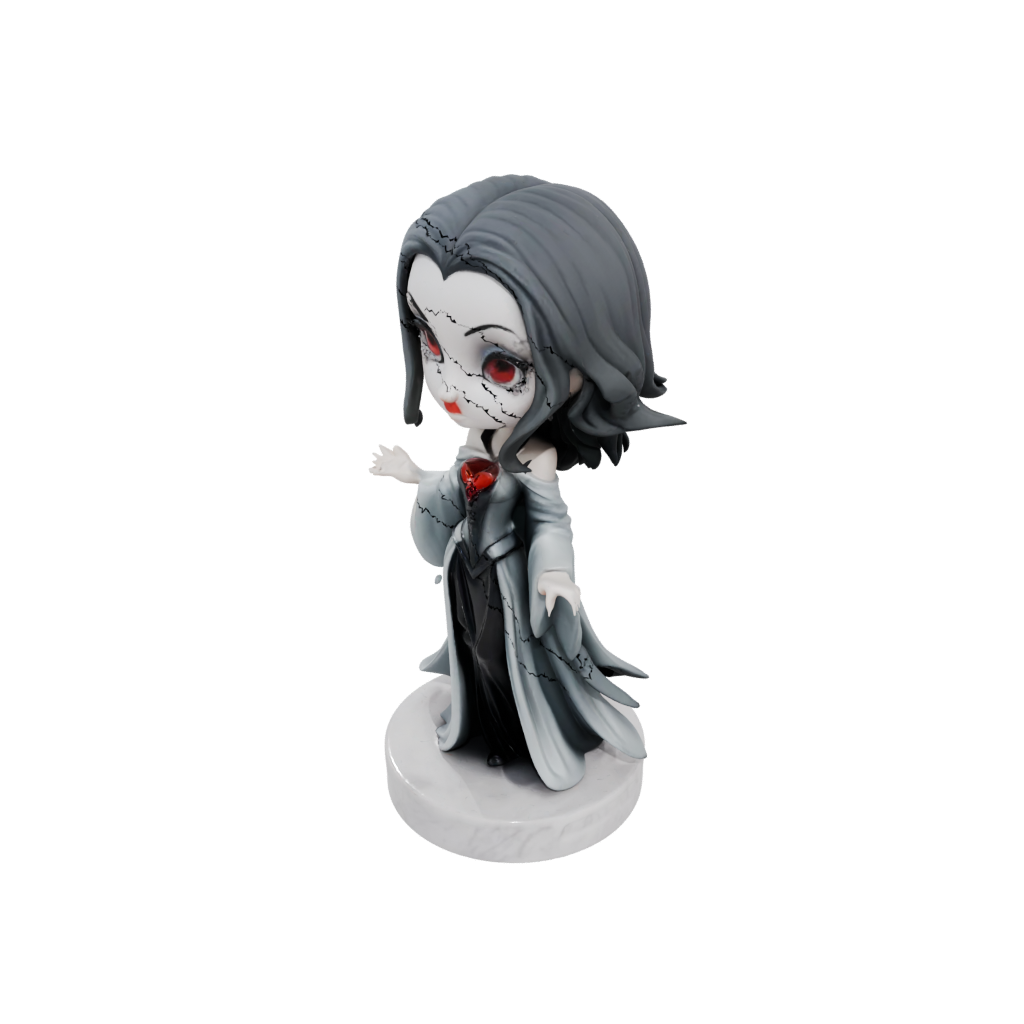 Marble Chibi Vampire Countess