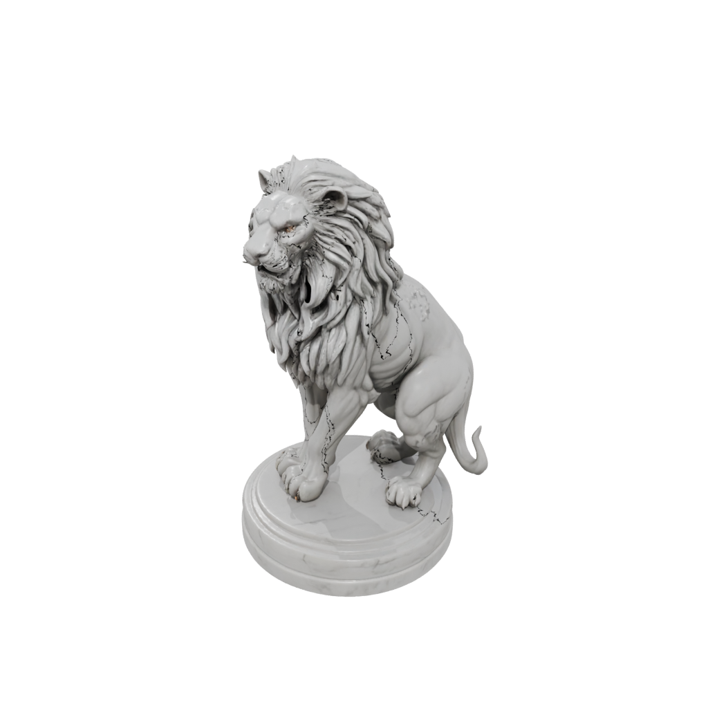 Marble Scene Manticore
