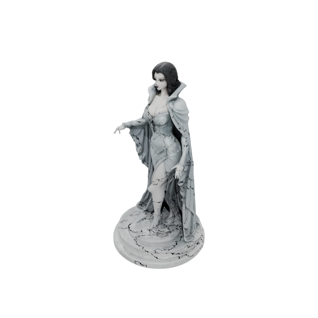 Marble Scene Vampire Countess