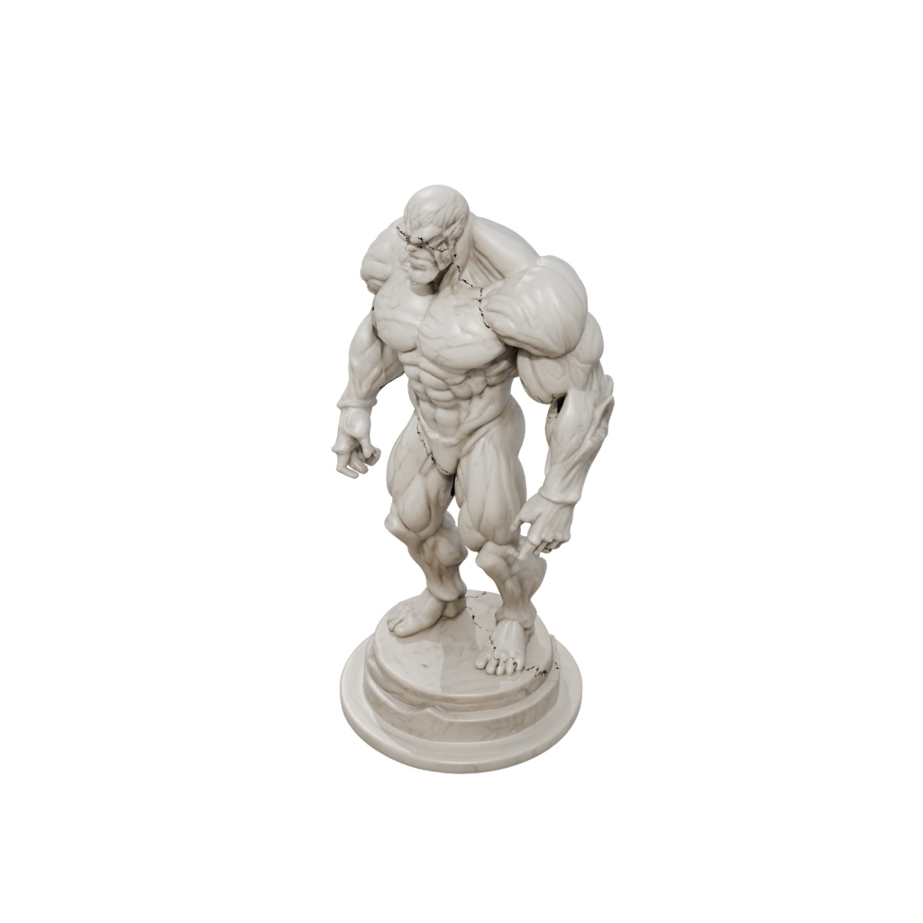 Marble Earth Golem Colossus