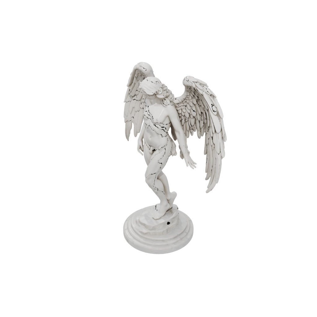 Marble Fallen Angel