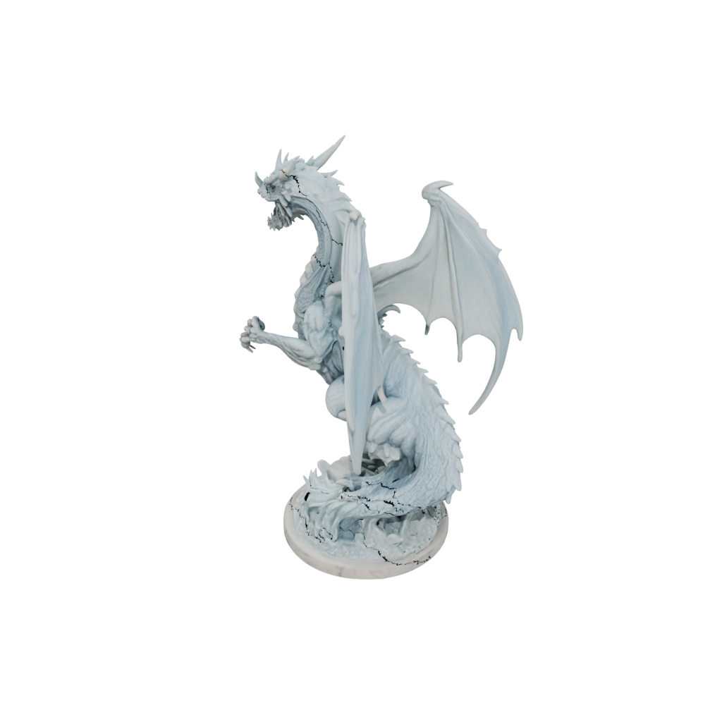 Marble Frost Wyrm