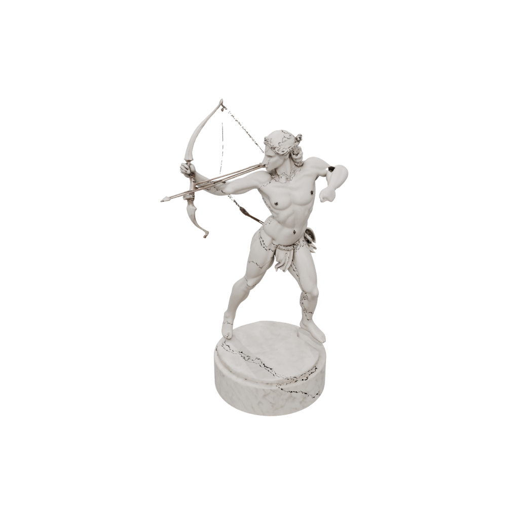 Marble Relief Centaur Archer