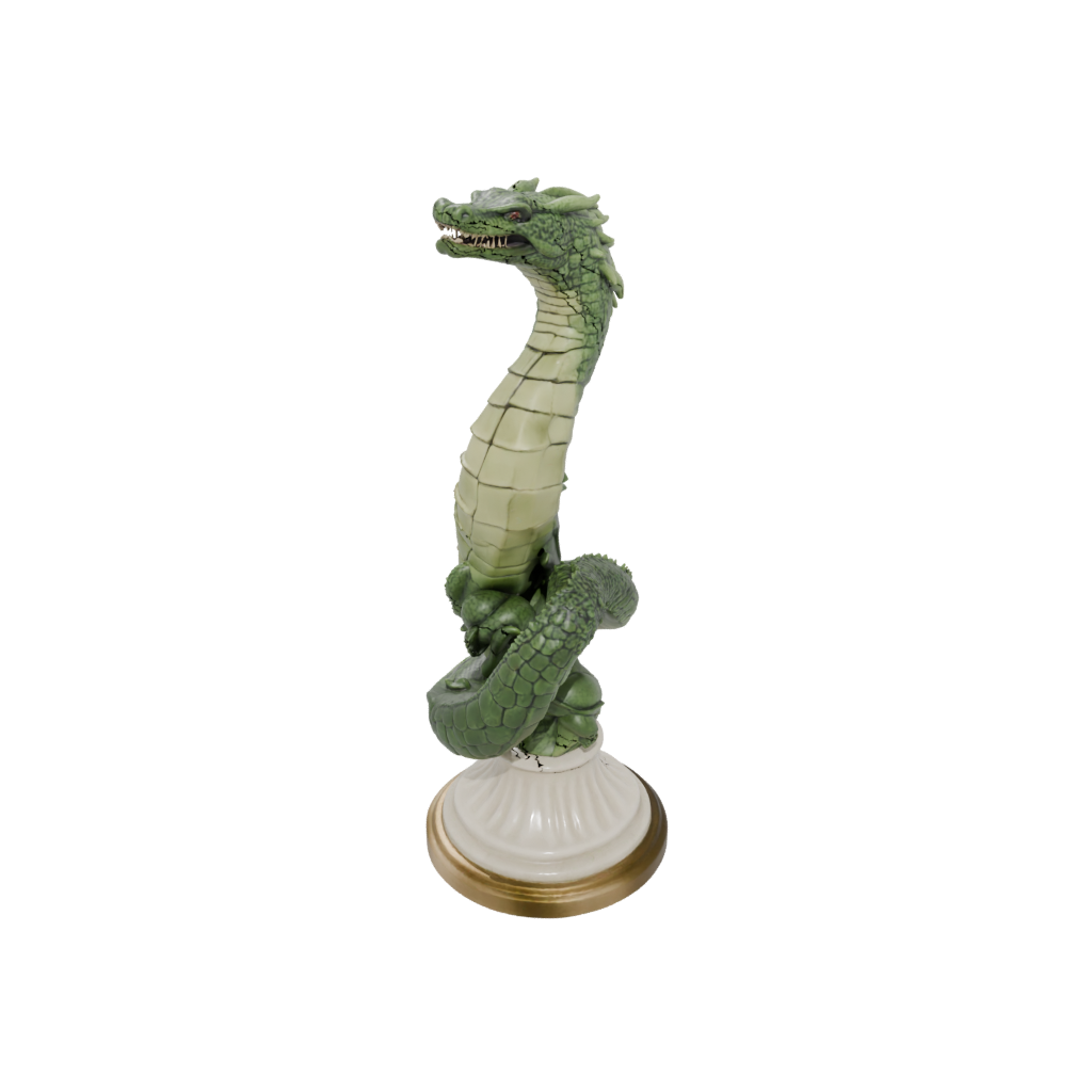 Mini Bust Basilisk Serpent