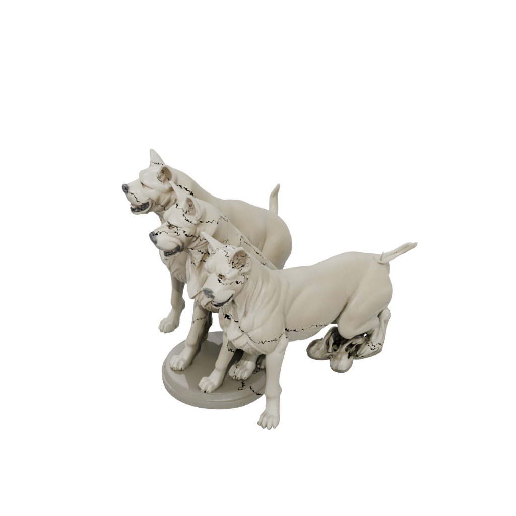 Mini Bust Cerberus Three-Headed Hound