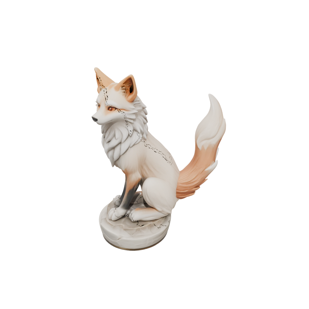 Mini Bust Kitsune Nine-Tail Fox