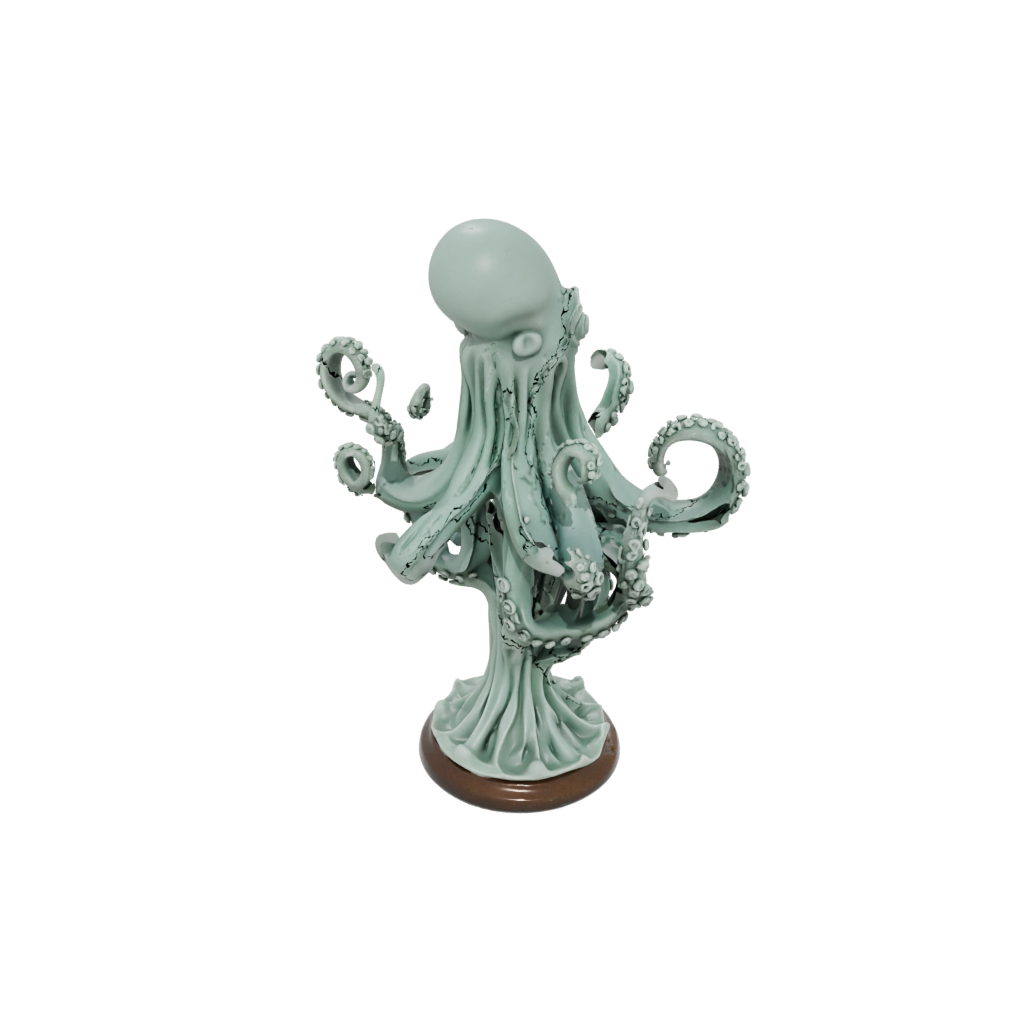 Mini Bust Kraken Tentacle Sculpture