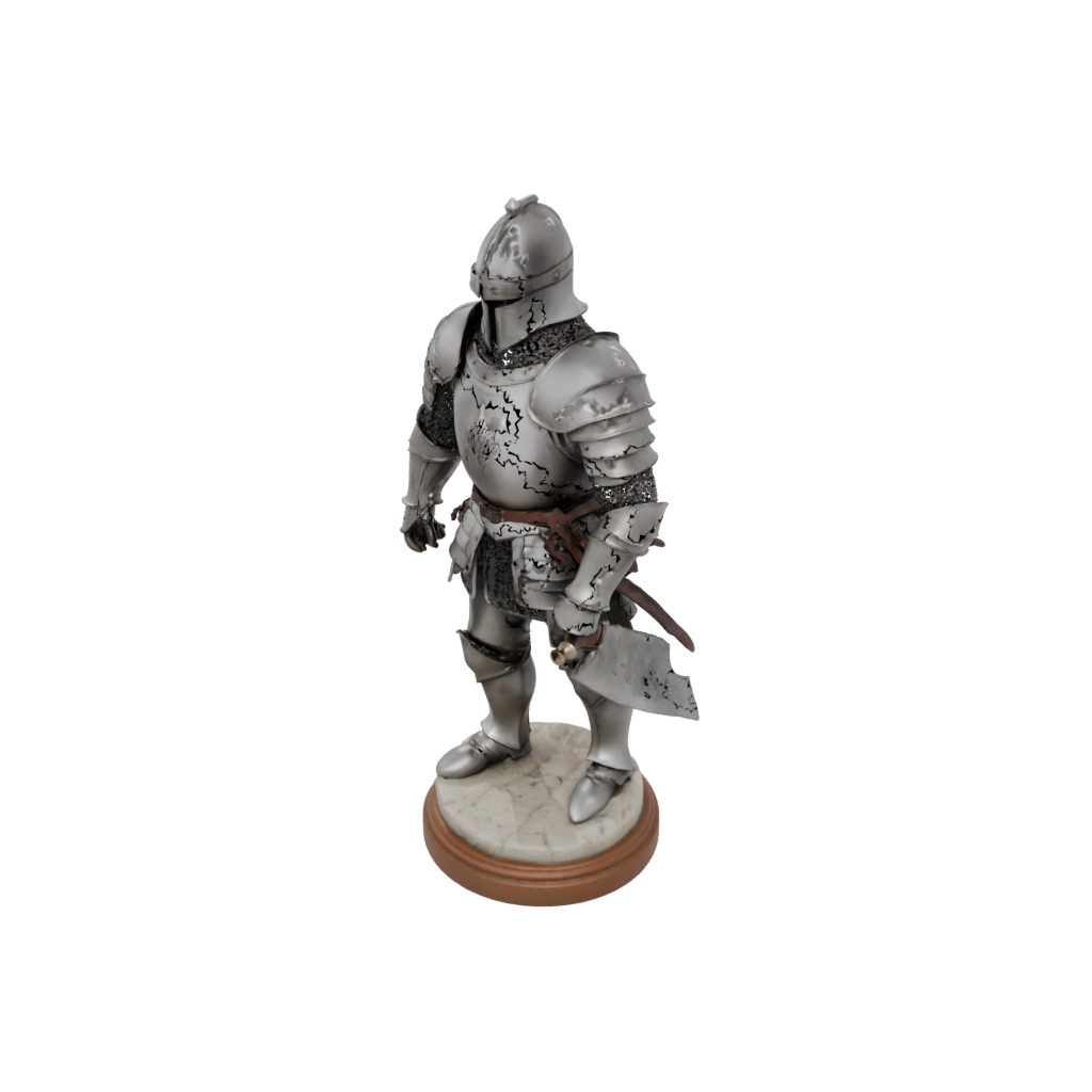 Mini Bust Medieval Knight Statue