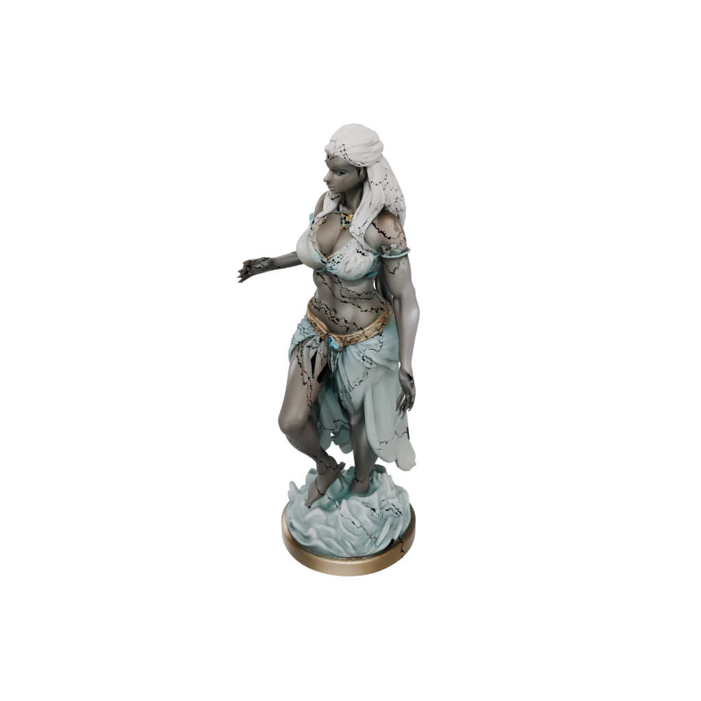 Mini Bust Storm Djinn