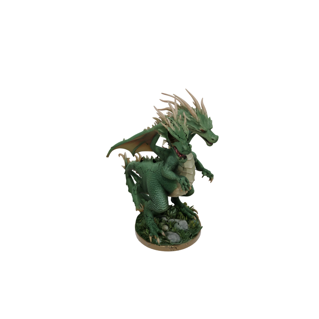 Mini Bust Swamp Dragon