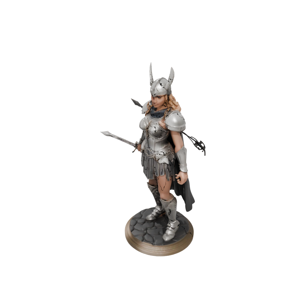 Mini Bust Valkyrie Warrior Figure