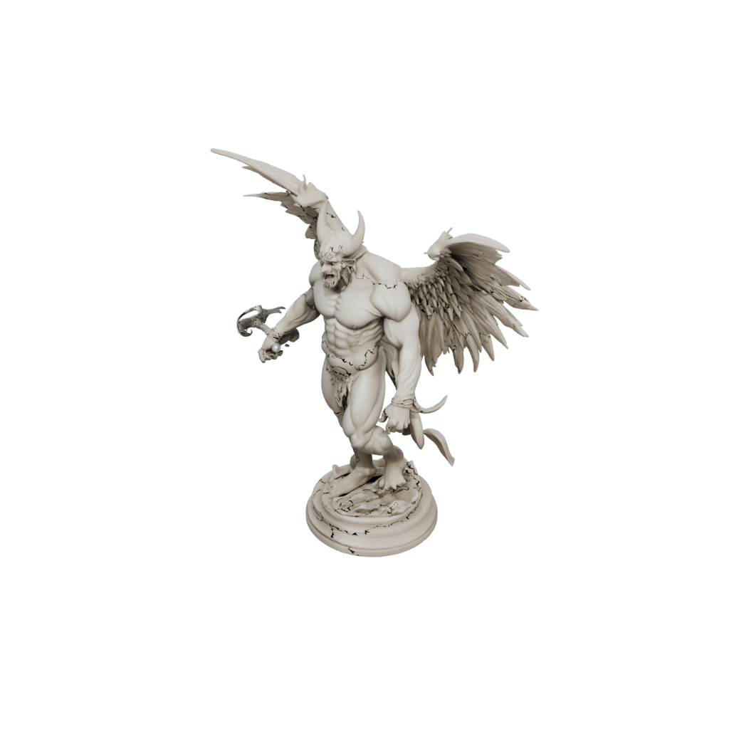 Mini Bust Winged Demon Lord