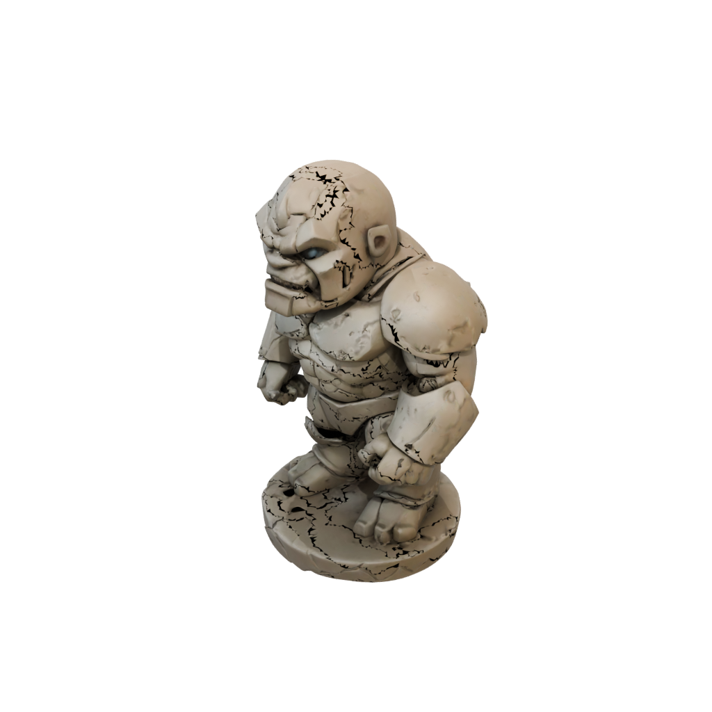 Mini Chibi Earth Golem Colossus