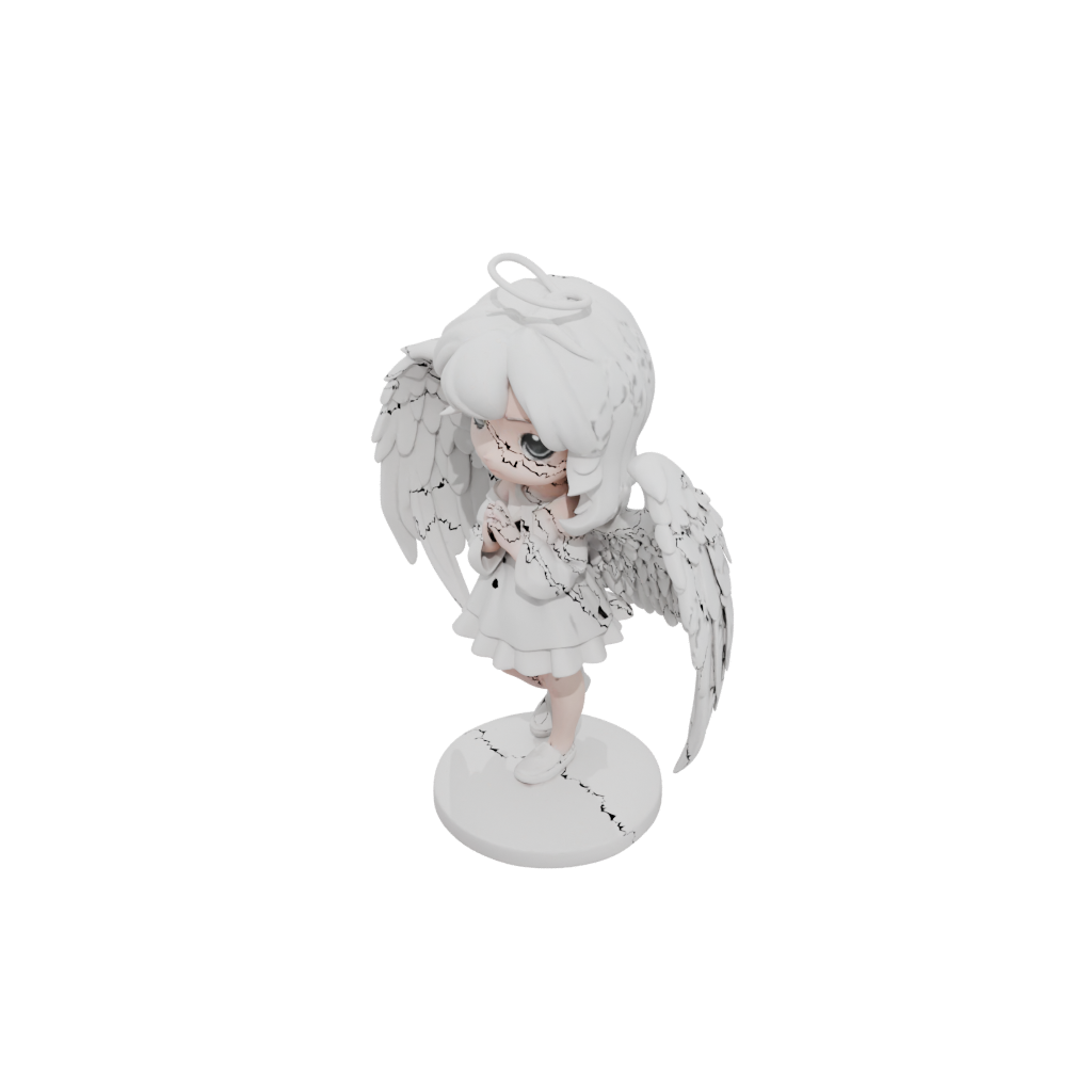 Mini Chibi Fallen Angel