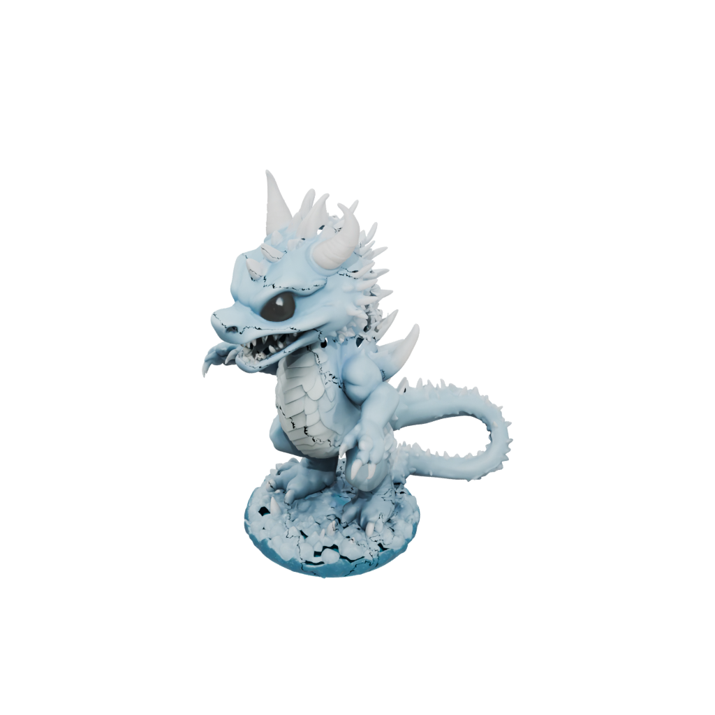 Mini Chibi Frost Wyrm