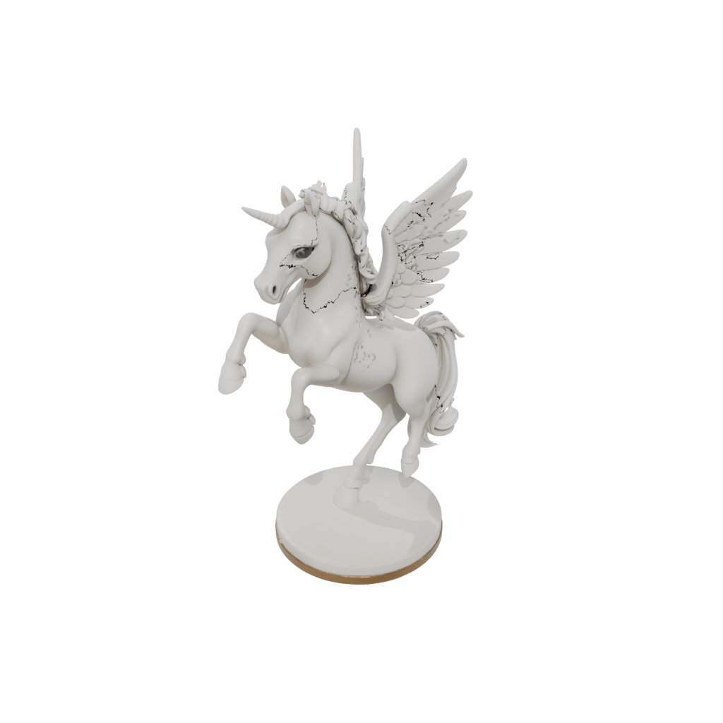 Mini Chibi Pegasus Rearing