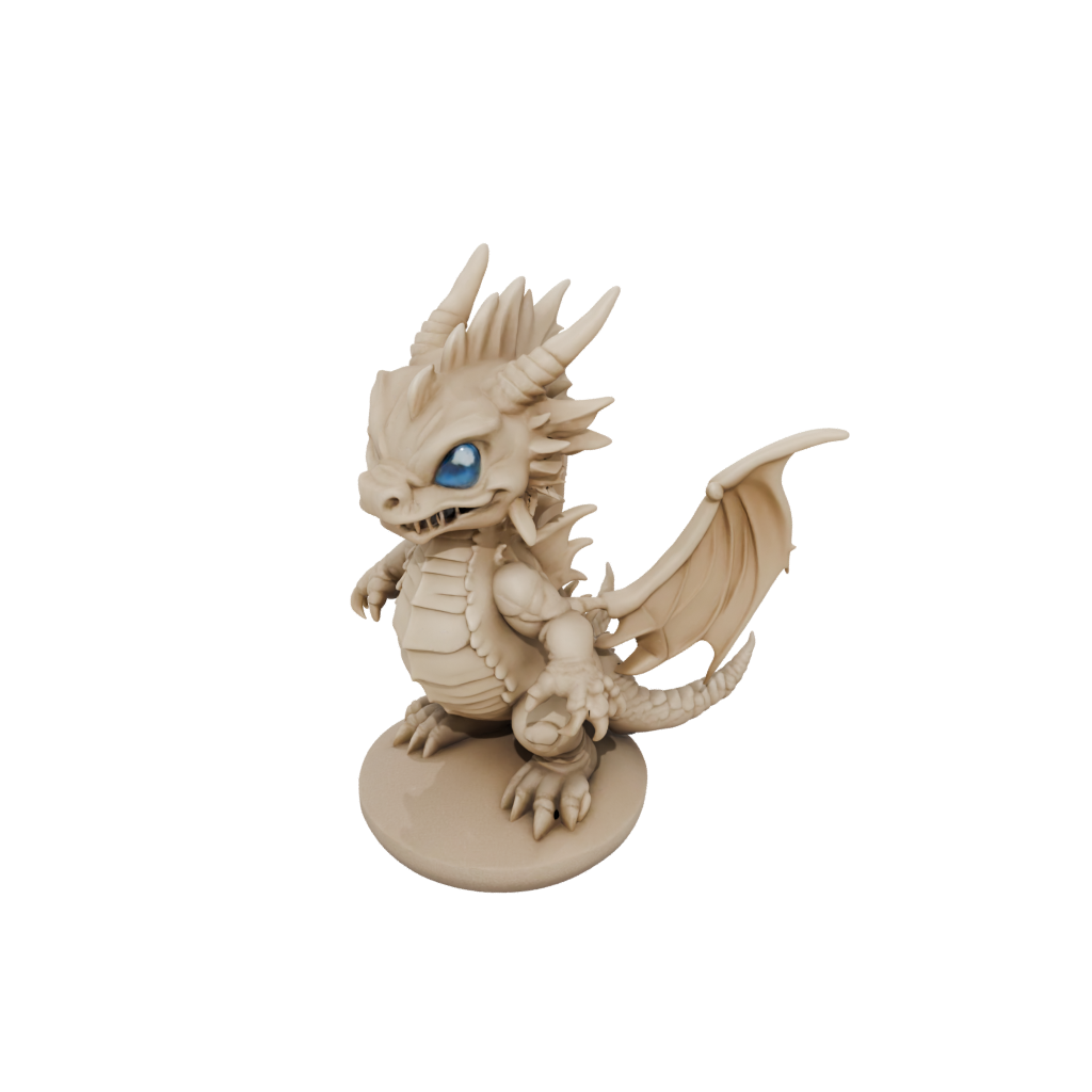 Mini Chibi Sand Wyrm
