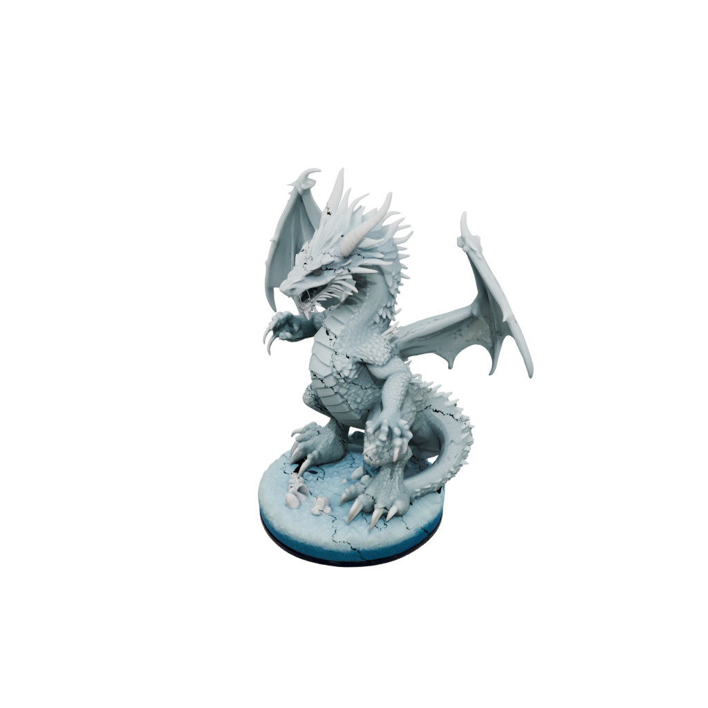 Mini Scene Frost Wyrm