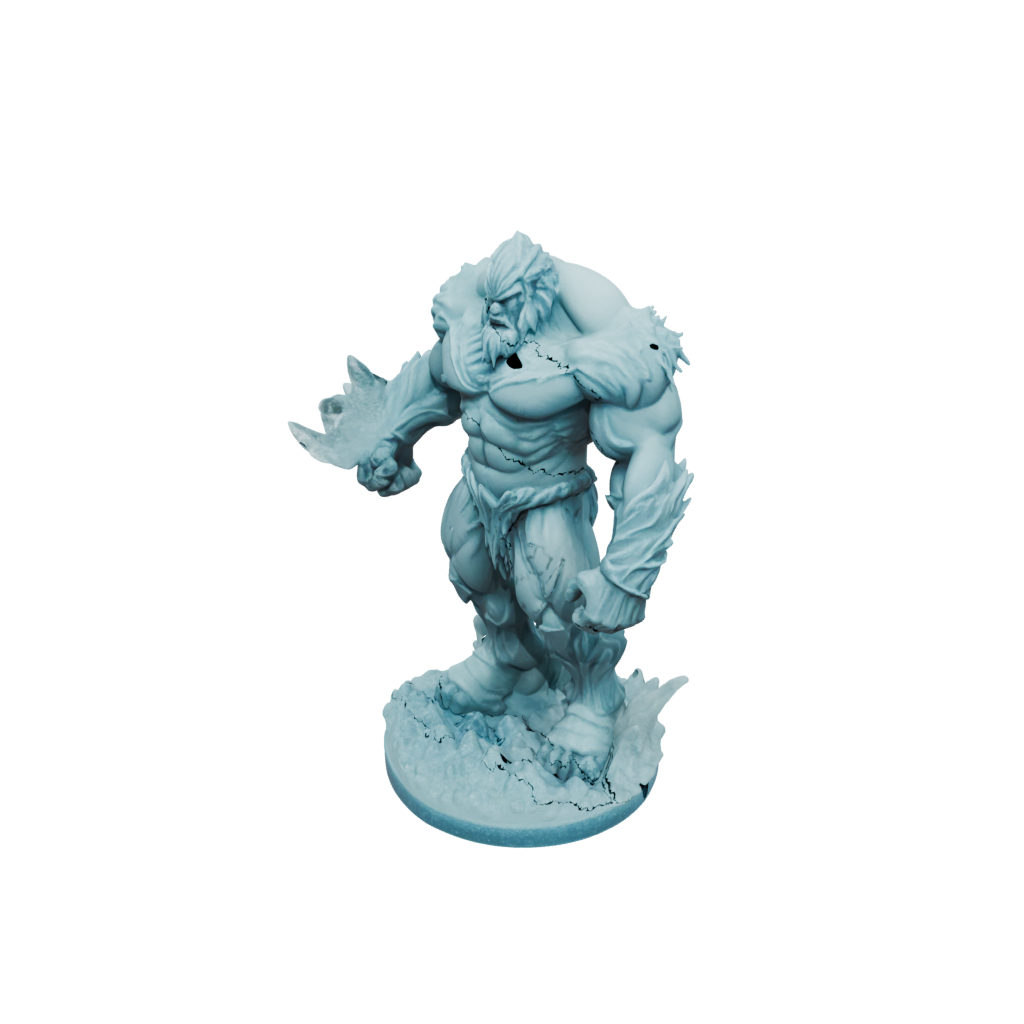 Mini Scene Ice Elemental Titan