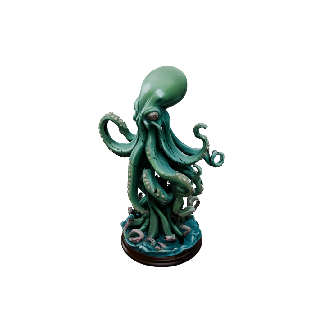 Mini Scene Kraken Tentacle Sculpture