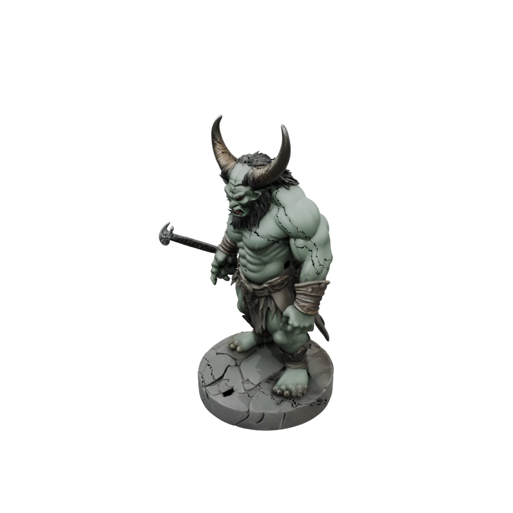 Mini Scene Oni Demon