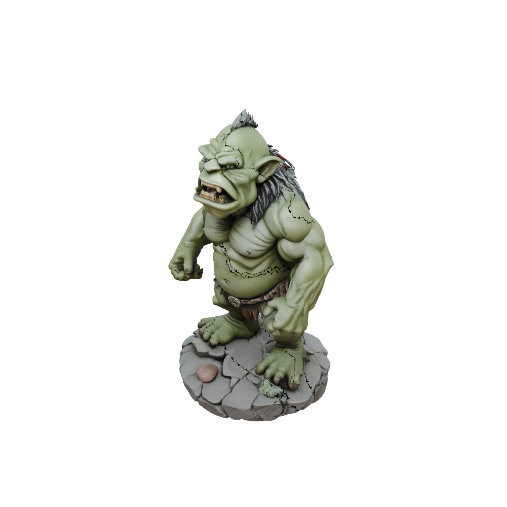 Mini Scene Rock Troll
