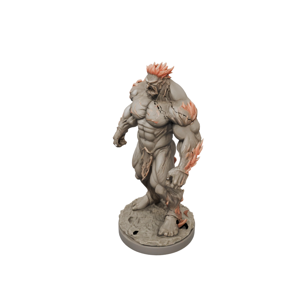 Mini Fire Elemental Titan