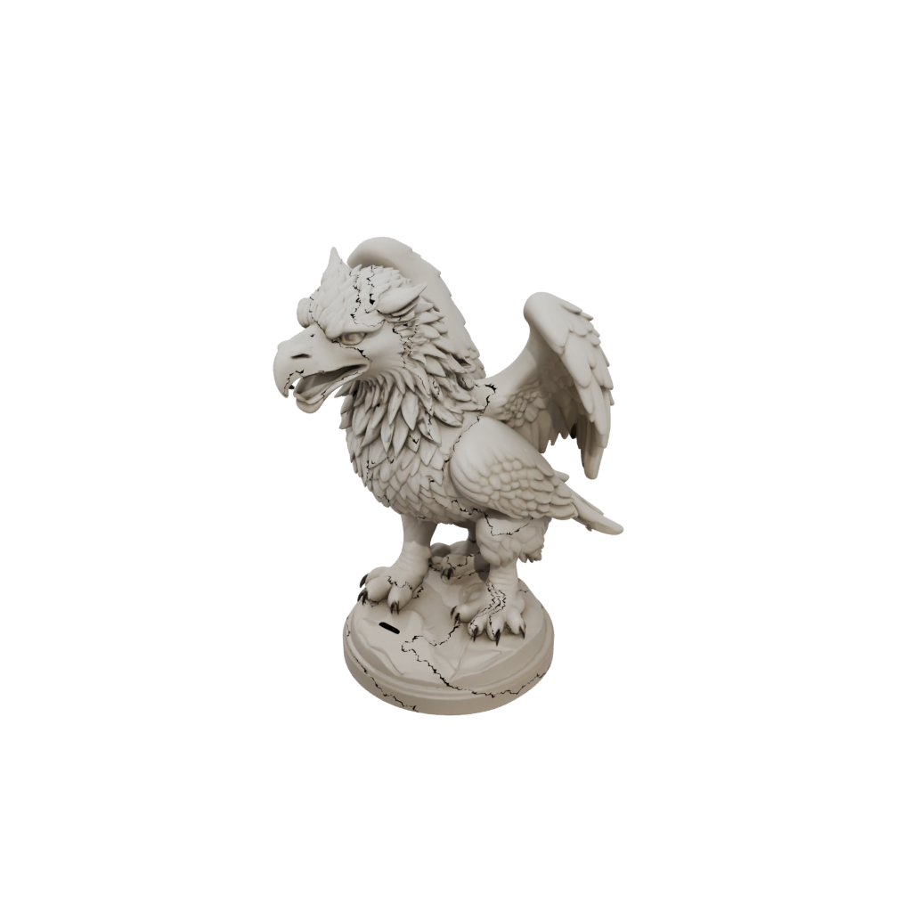 Mini Griffin Statue