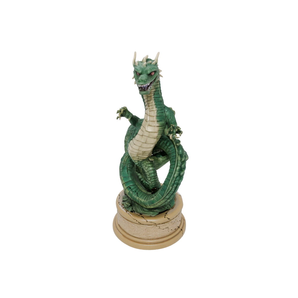 Mini Relief Basilisk Serpent
