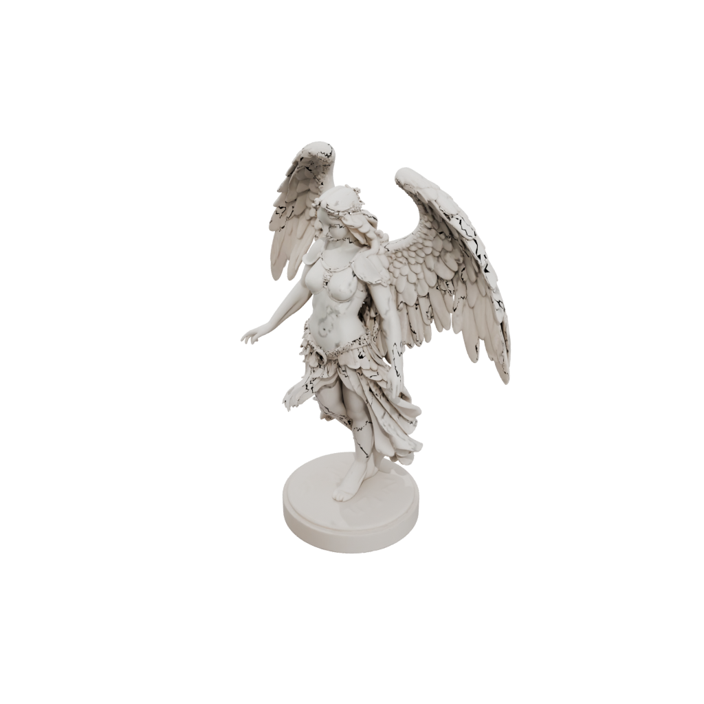 Mini Relief Celestial Angel Warrior