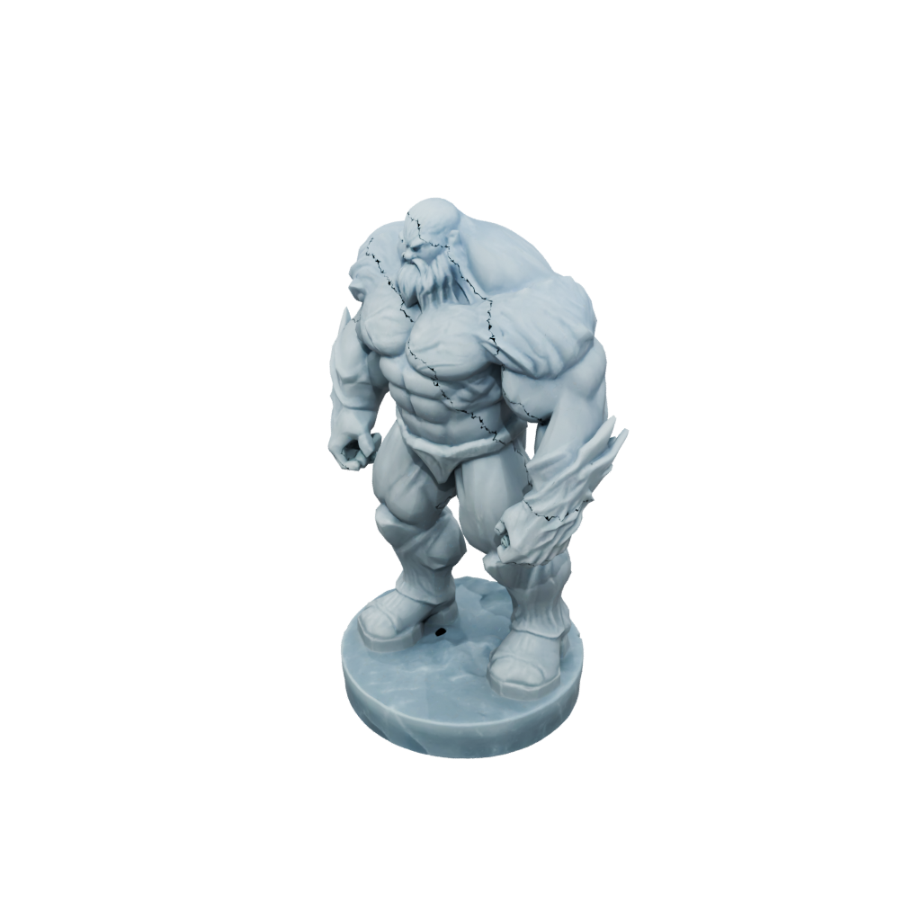 Mini Relief Ice Elemental Titan
