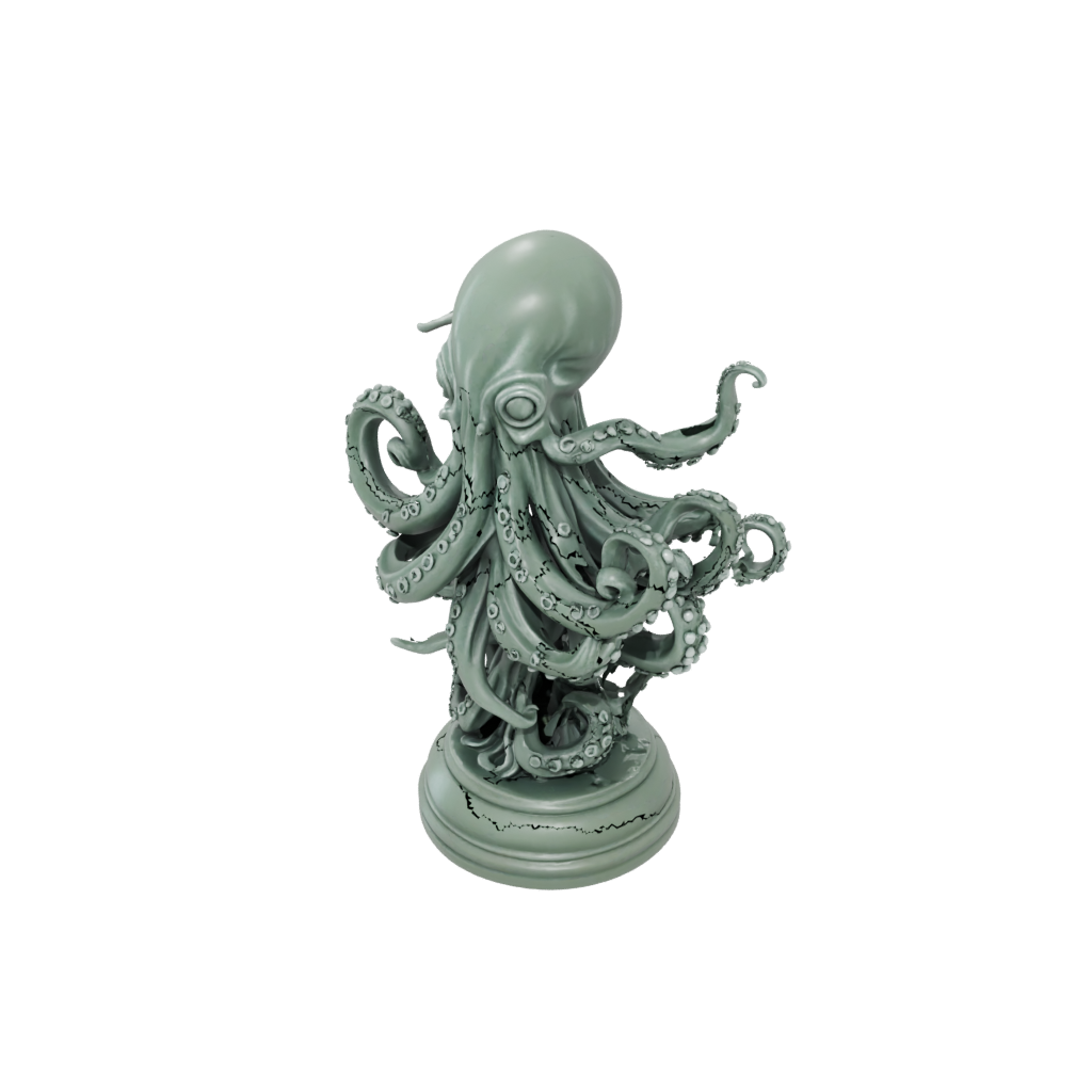 Mini Relief Kraken Tentacle Sculpture