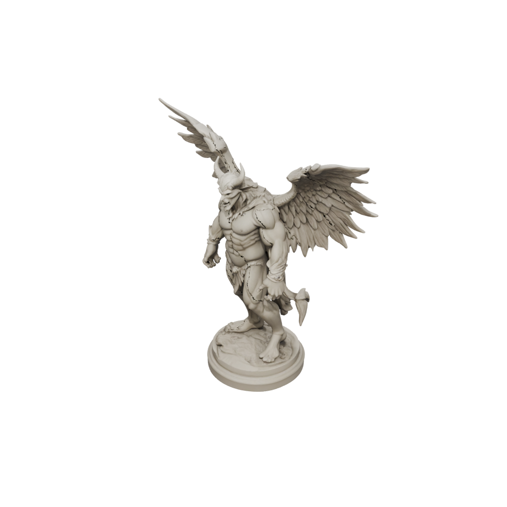 Mini Relief Winged Demon Lord